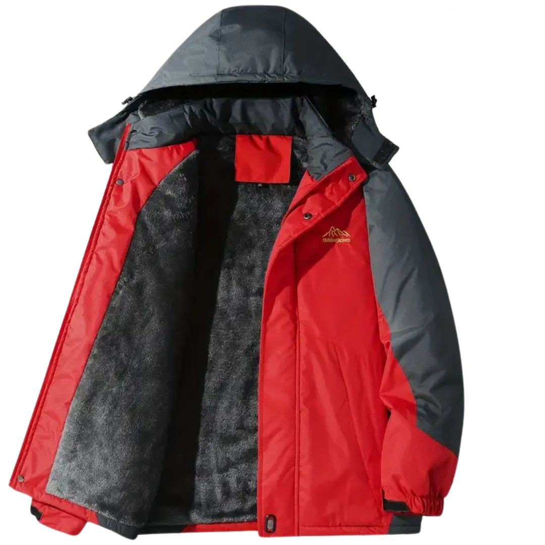 Herren-Outdoorjacke mit Kapuze – Roderik