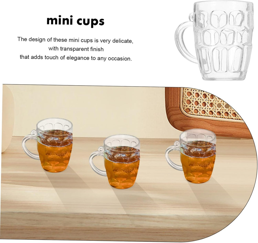 Mini Beer Mugs (Set of 50, Plastic) – MiniProst Oktoberfest 2025