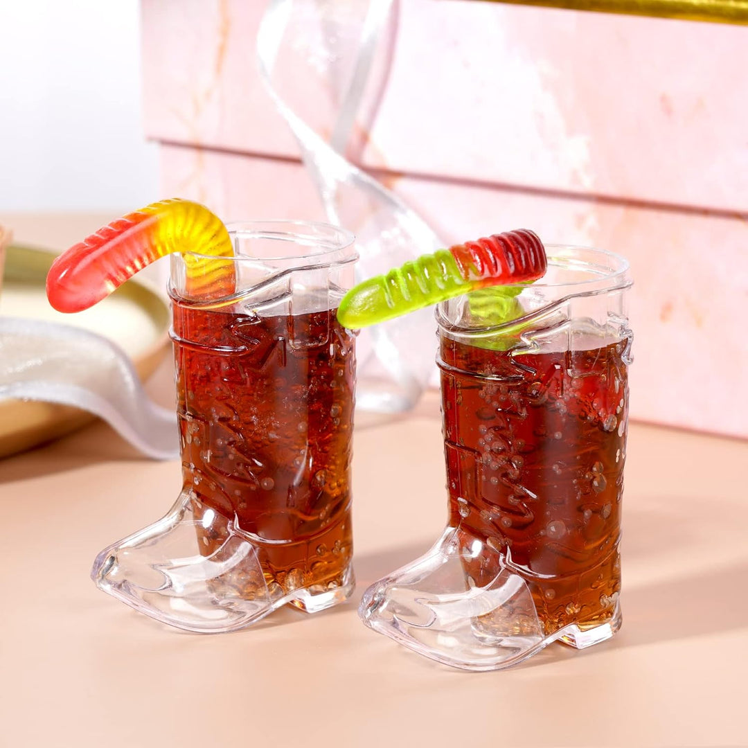 Cowboy Boot Shot Glasses (Set of 30, 30 ml) – BootsProst Oktoberfest 2025