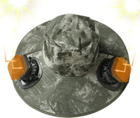 Sombrero con ventilador solar y protección UV – Solvoro