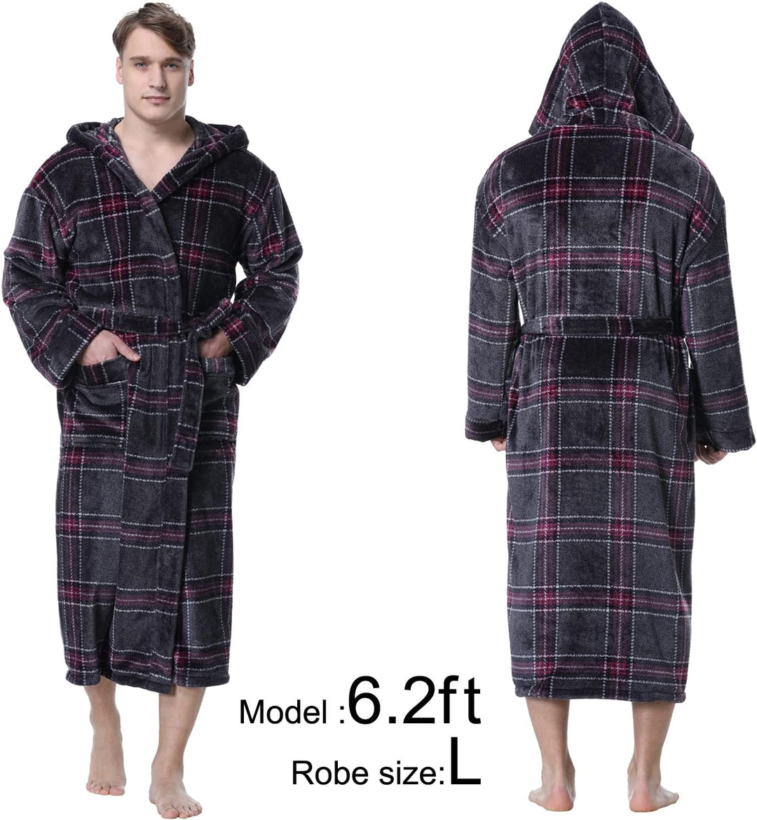 AA OOS Luxe Heren Badjas met Capuchon - Lars