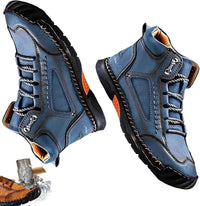 Handcrafted Waterproof Orthopedic Boots for Men – Arch Support and Non-Slip Soles – Renvar