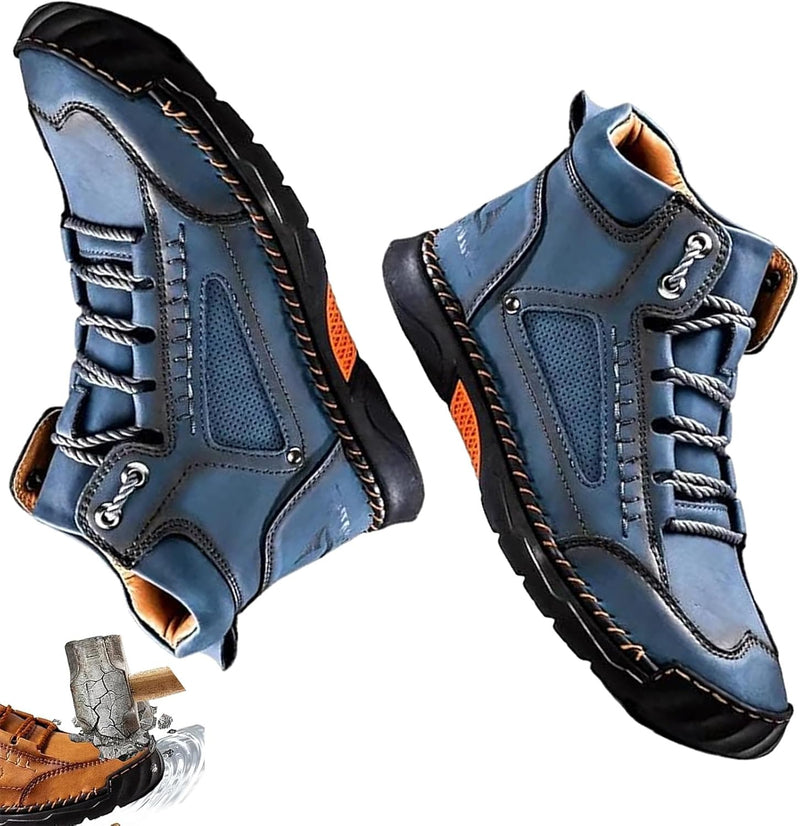 Handcrafted Waterproof Orthopedic Boots for Men – Arch Support and Non-Slip Soles – Renvar