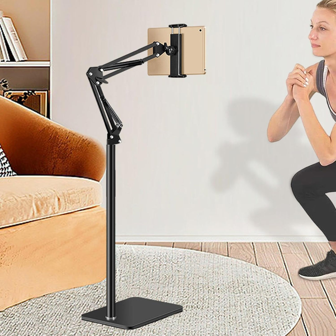 Adjustable 360° Mobile Phone and Tablet Stand for Floor – Movira