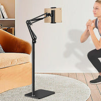 Adjustable 360° Mobile Phone and Tablet Stand for Floor – Movira
