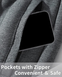 Men's Lined Winter Sweatpants - CozyFit