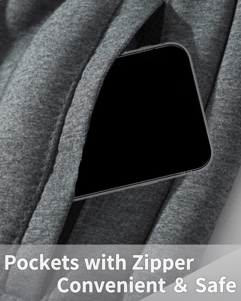 Men's Lined Winter Sweatpants - CozyFit