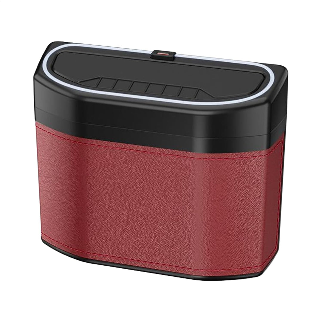 Odor-proof Car Trash Can with Touch Light – Lurevo