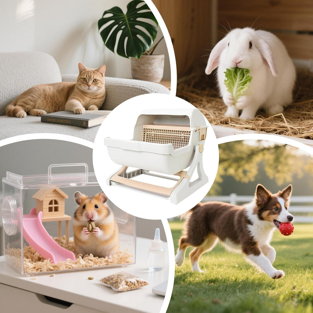 Automatische geruchlose Katzentoilette mit offenem Design – Felvora