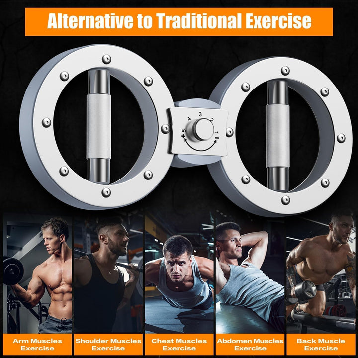 Twister arm exercise with adjustable resistance of 12LB and 360° rotation – Zeynor