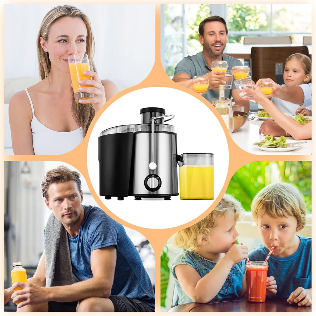 Kaltpresssaftpresse mit 3 Geschwindigkeiten – JuicePro