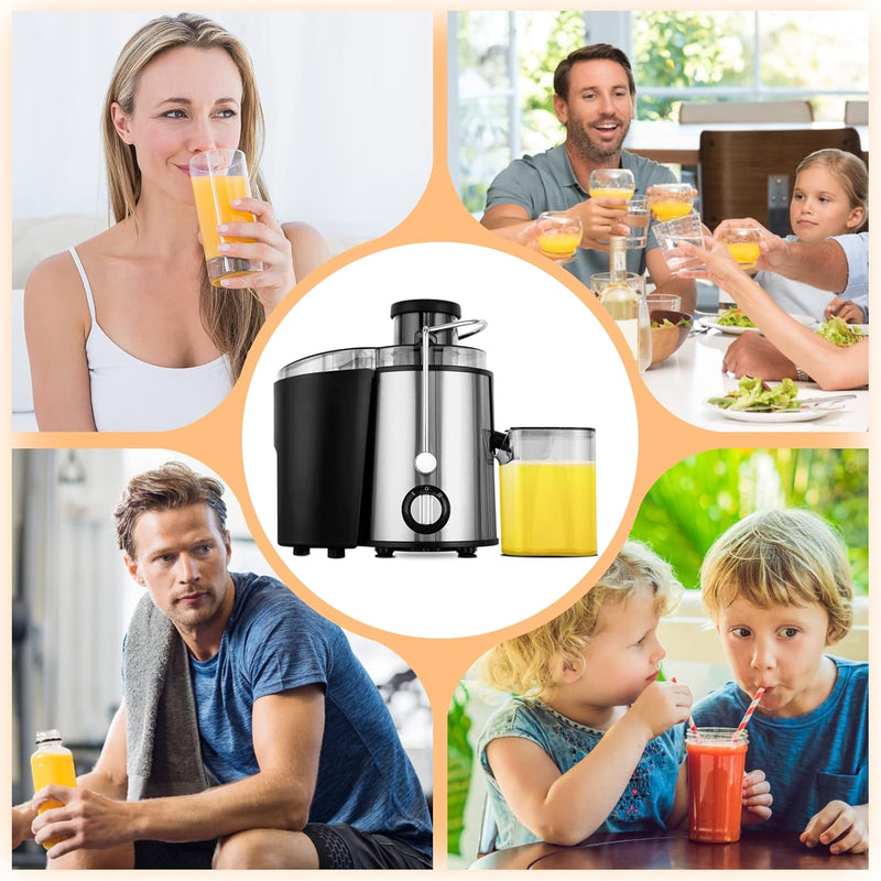 Kaltpresssaftpresse mit 3 Geschwindigkeiten – JuicePro