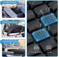 Inflatable travel pillow with ergonomic pressure relief – AirComfort