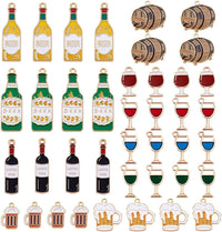 Bier & Wein Charm Vedhæng (40 stk. sæt) – FestGenuss Oktoberfest 2025
