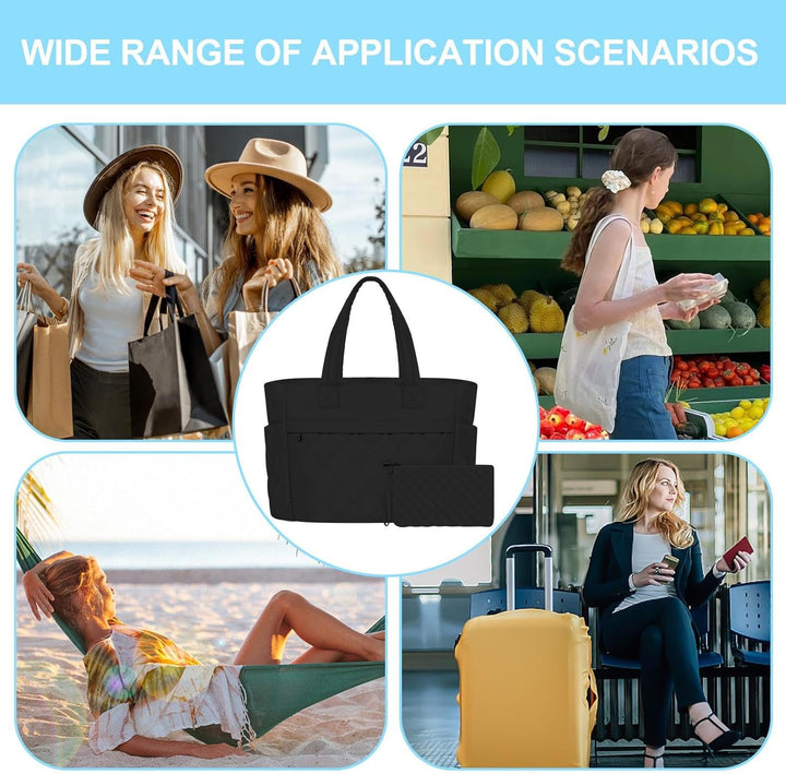 Professional divided work bag – laptop case with large capacity – Selvara