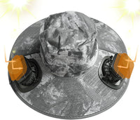 Sombrero con ventilador solar y protección UV – Solvoro