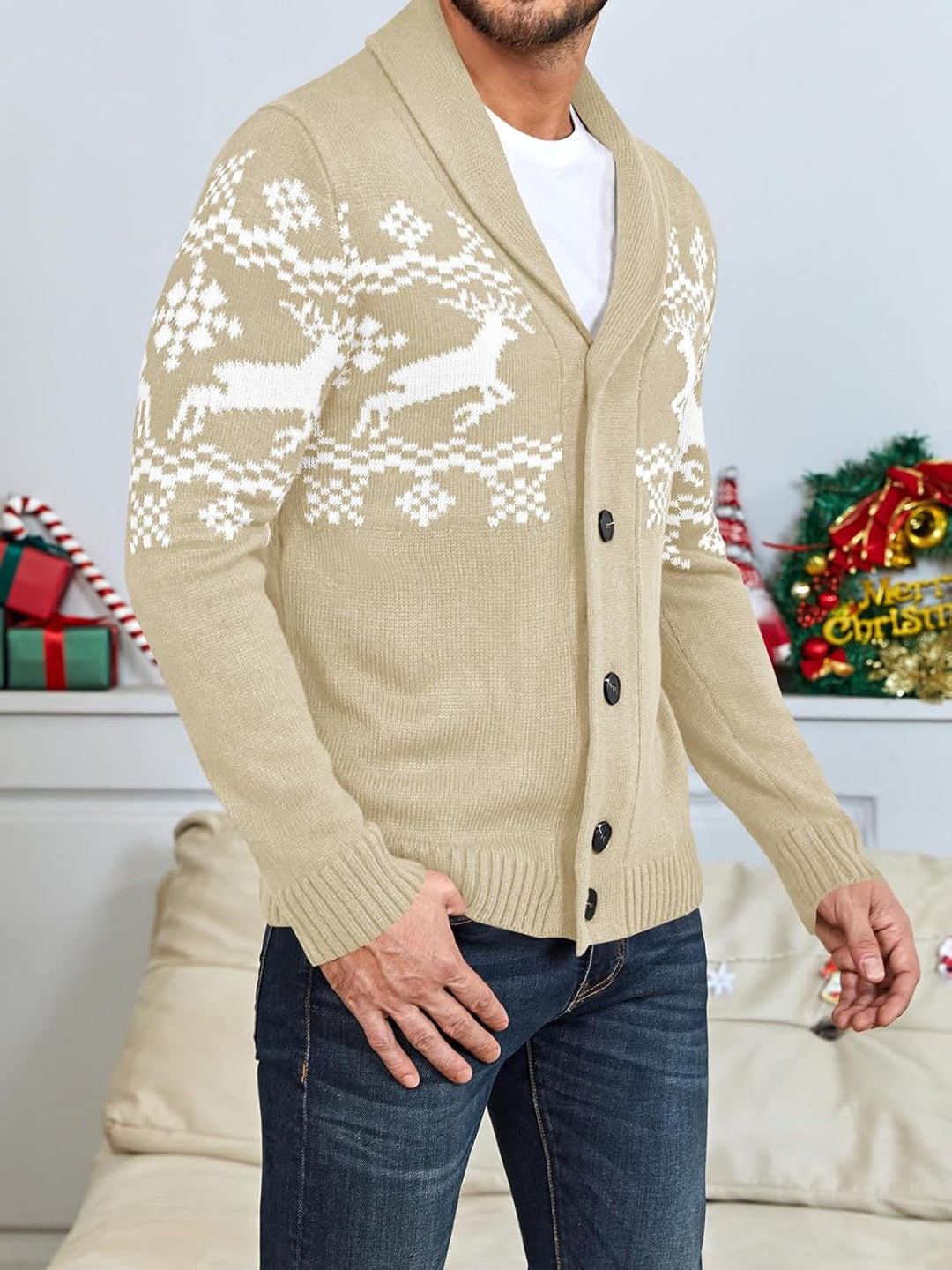 Comfortabel Gebreid Heren Vest - Lucas