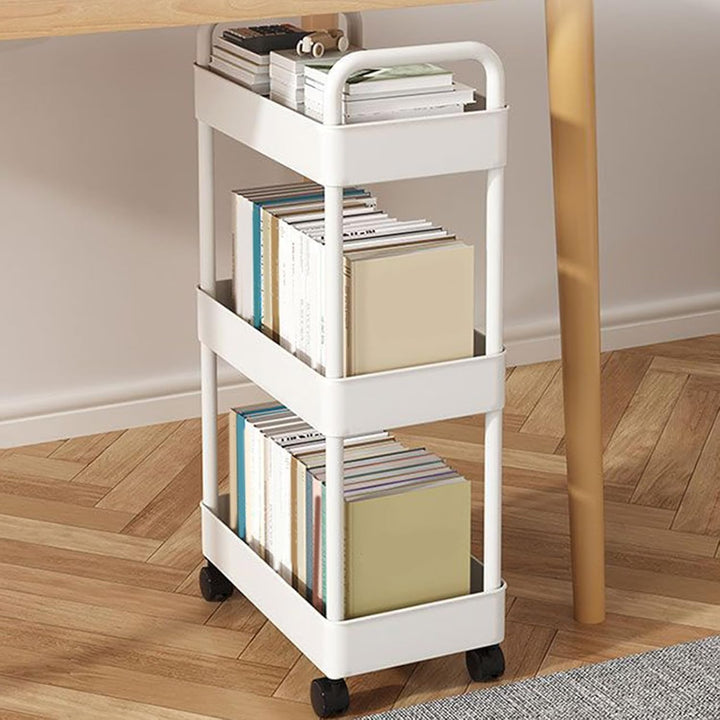 Rollende Servierwagen mit Rädern und Griff – Veyora