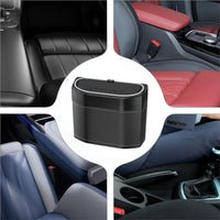 Odor-proof Car Trash Can with Touch Light – Lurevo