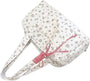 Bow Duffle Bag – Große Canvas-Wochenendtasche mit Bandakzent – Floria