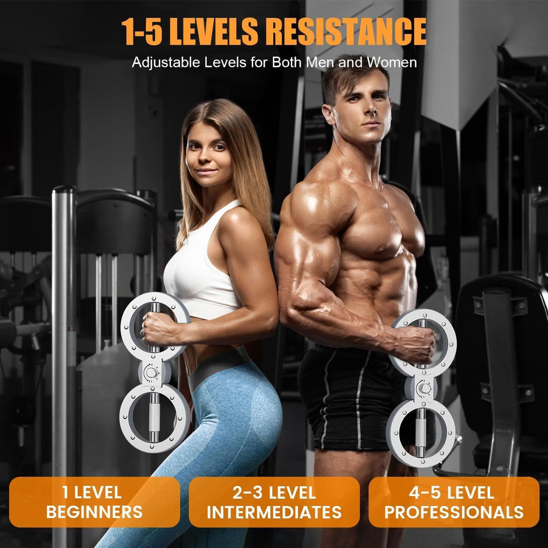 Twister arm exercise with adjustable resistance of 12LB and 360° rotation – Zeynor