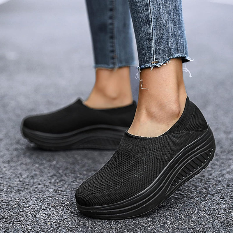 ComfortStride Slides | Dame Flip Flop Sneaker med Ortopædisk Fodbed