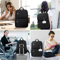 Mochila ligera de viaje y escolar de 39,6 cm