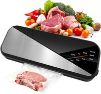6-in-1 Vacuum Sealer with 80 kPa Suction Power and 30 cm Sealing Strip – Fresvyn