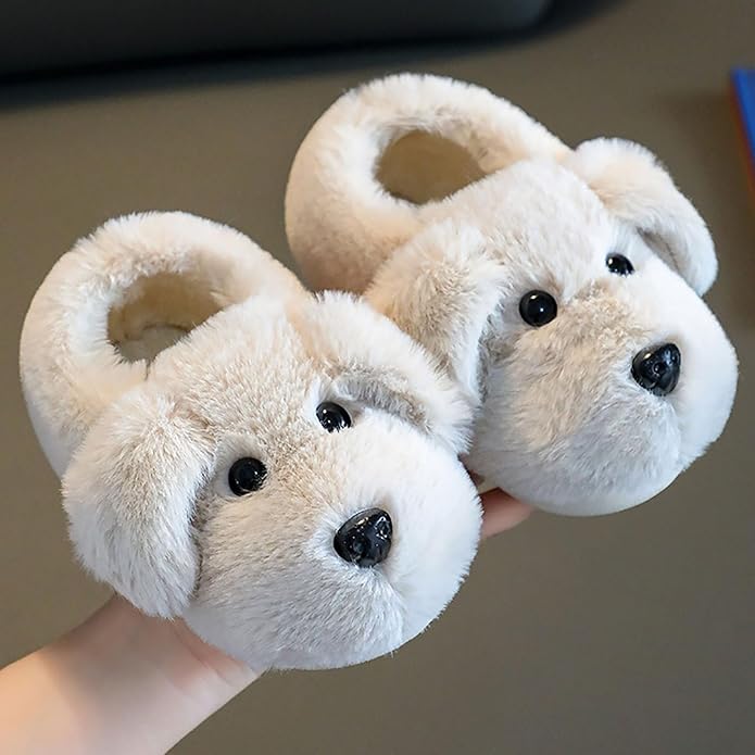 Kinder Hausschuhe mit Puppy-Design – PuppyPaws