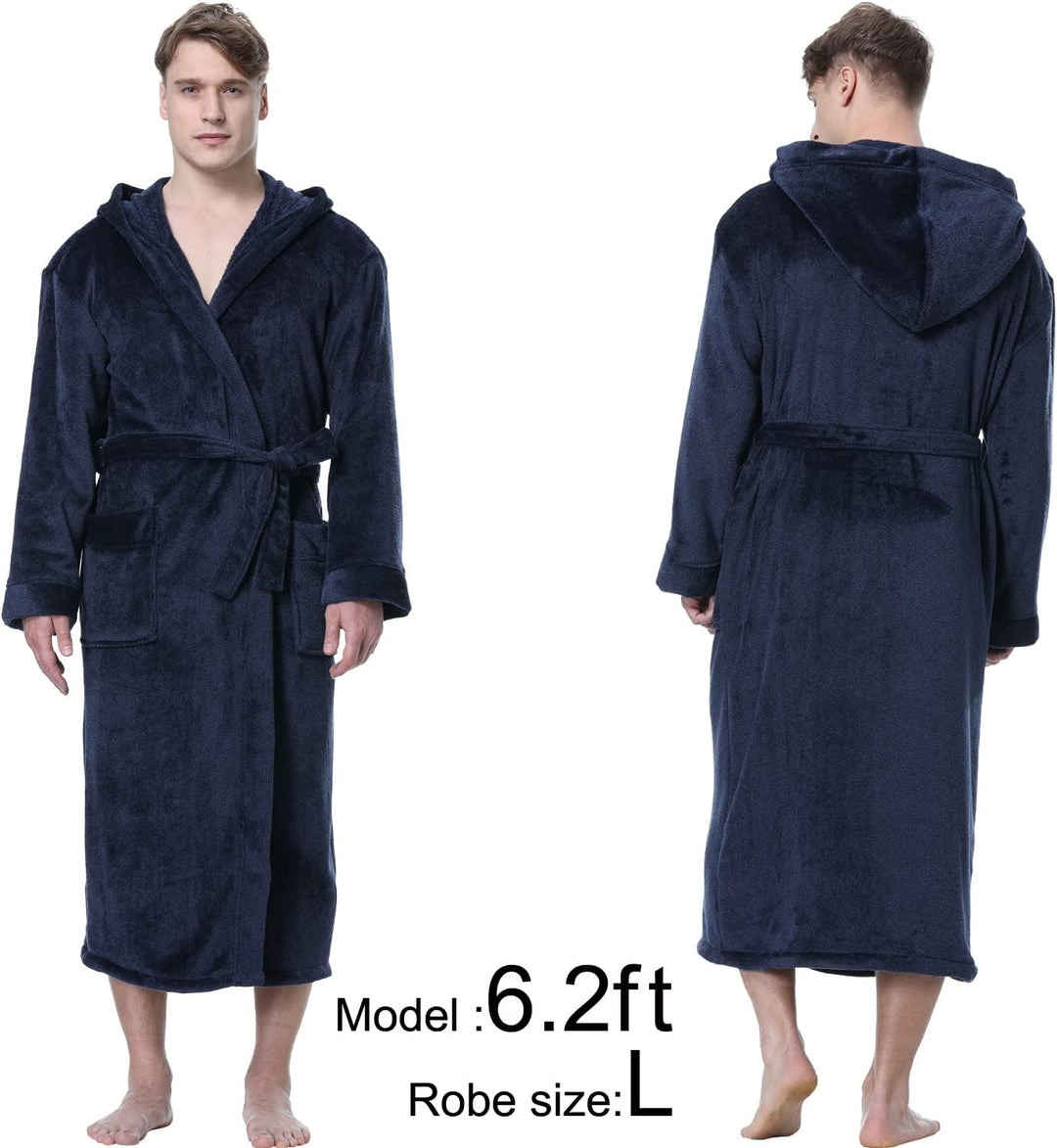 AA OOS Luxe Heren Badjas met Capuchon - Lars