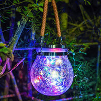 Solar Mason Jar Lamp - Lunara