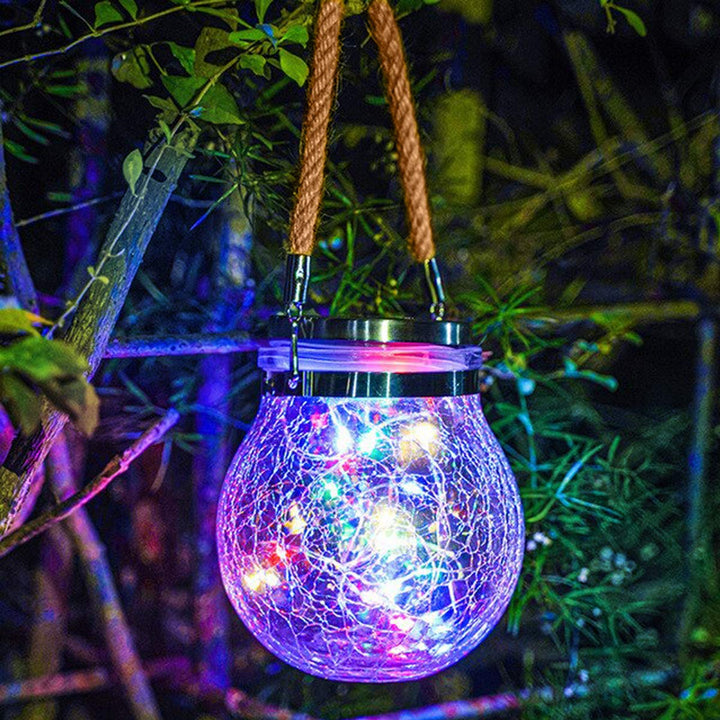 Solar Mason Jar Lamp - Lunara