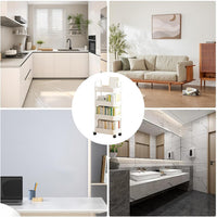 Rollende Servierwagen mit Rädern und Griff – Veyora