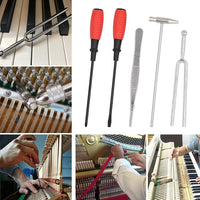 Set profesional de afinación de piano de 16 piezas con funda de almacenamiento – Arvena