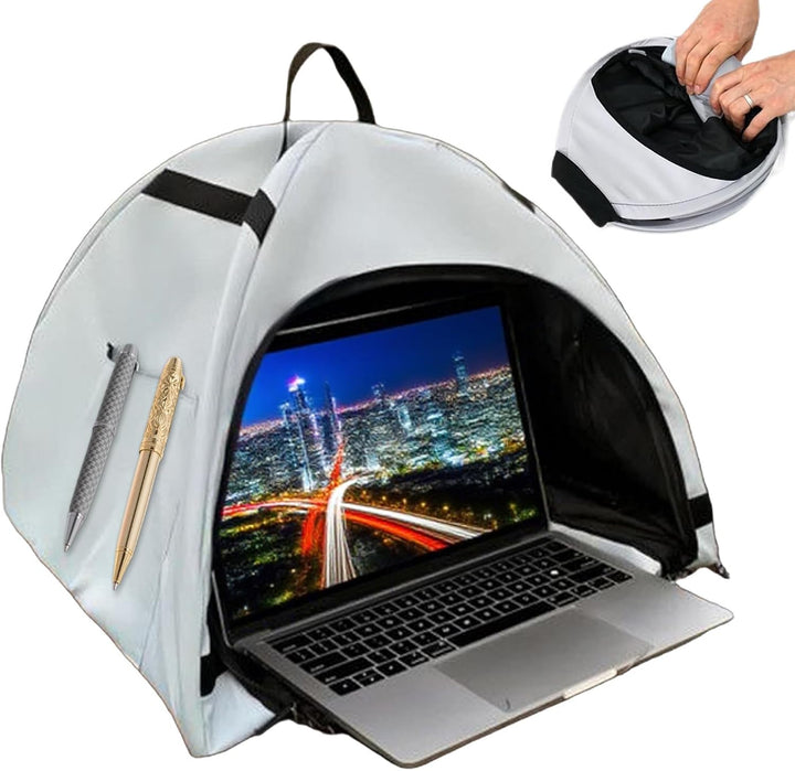 AA OOS Laptop Sun Shade – Foldable Anti-Glare Privacy Tent for 13–16" Devices – Travory