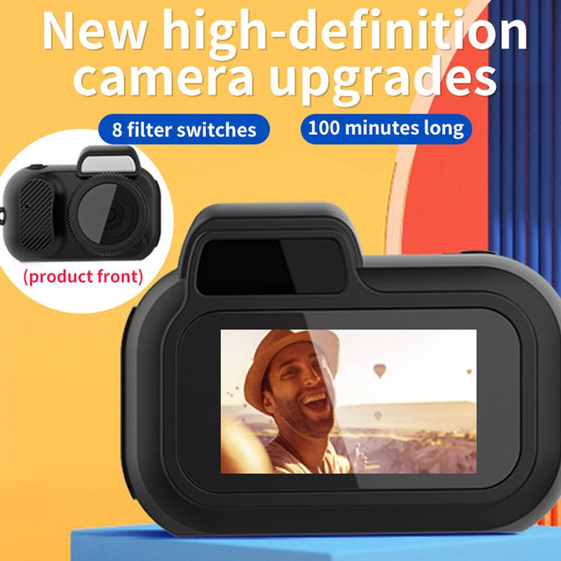 Mini digitalkamera 1080P fargeskjerm og 100 minutters batteritid – Lurevo (1+1 GRATIS)