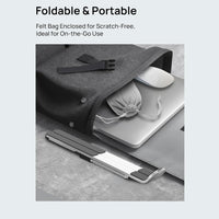 Adjustable Laptop Stand – Foldable Cooling Holder for Notebooks for Office and Travel – Orvane