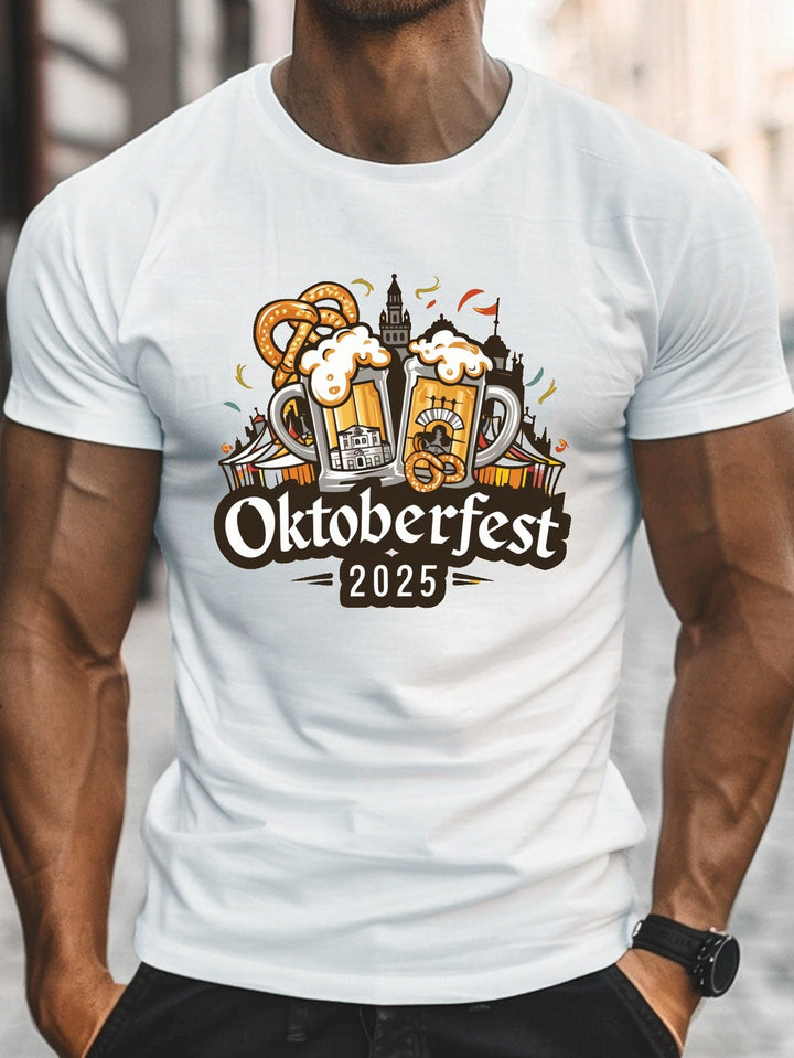 Herre kortærmet T-shirt – Humle Oktoberfest 2025
