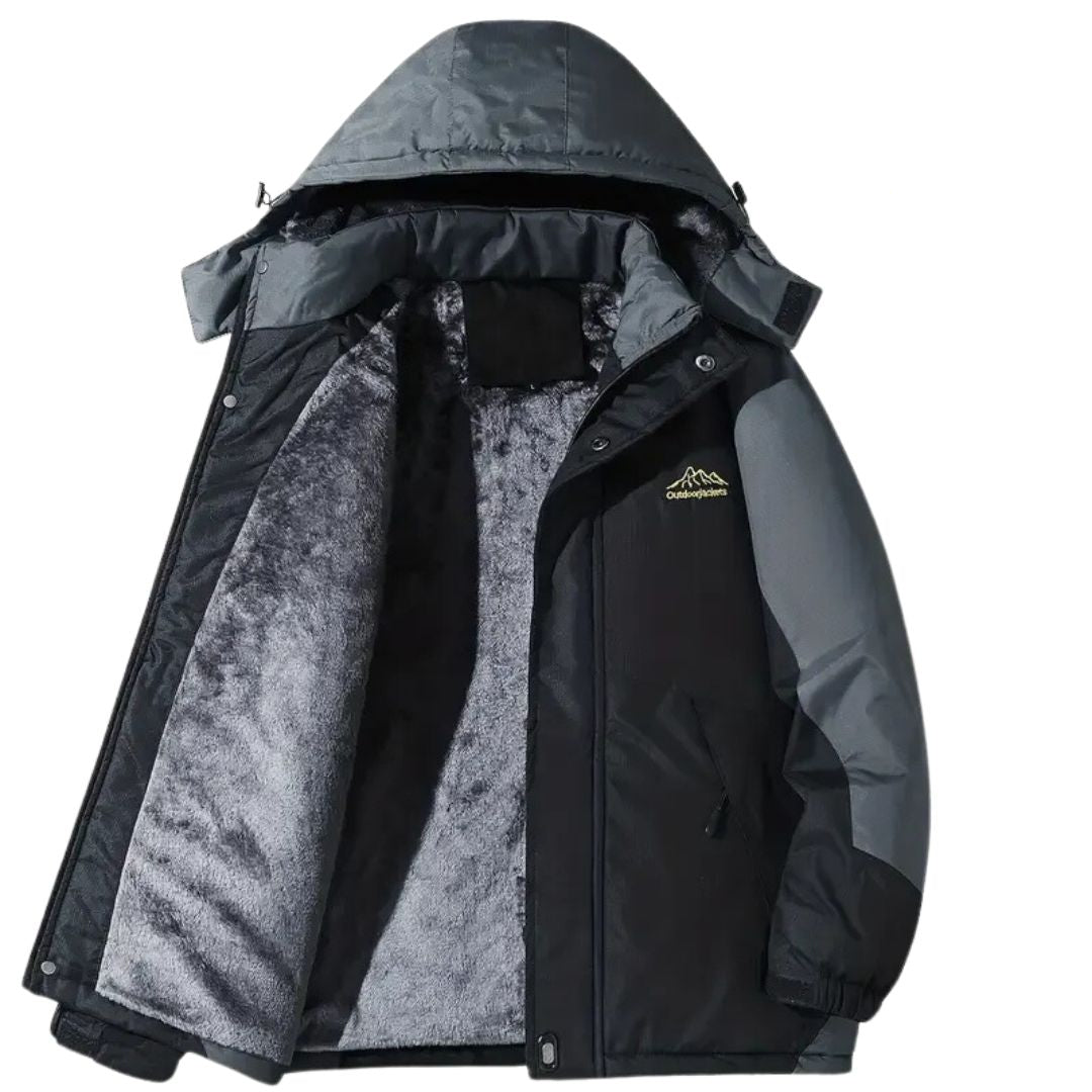 Herren-Outdoorjacke mit Kapuze – Roderik