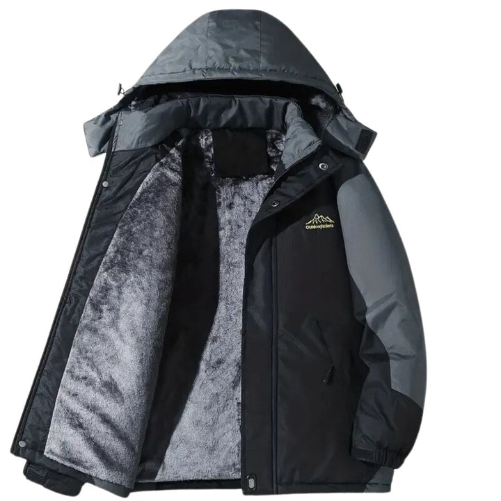 Herren-Outdoorjacke mit Kapuze – Roderik