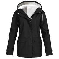 Fleece-Lined Women's Rain Jacket - WarmWarder