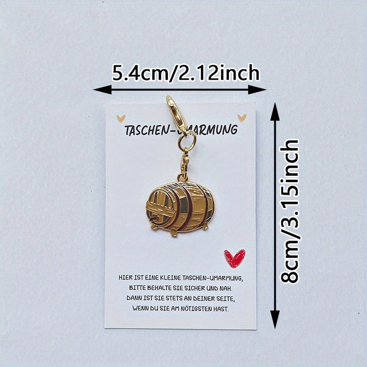 Oktoberfest Keychain 3 Sets (5 Pieces Each) – Beer Charms Oktoberfest 2025