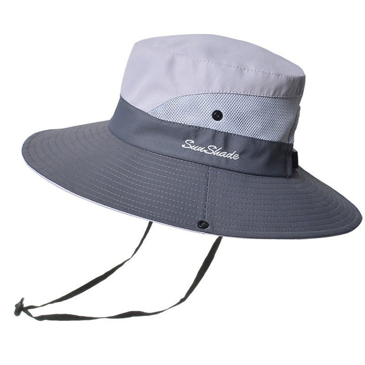 Stylish Women's UV Protection Sun Hat with Wide Brim – Livia