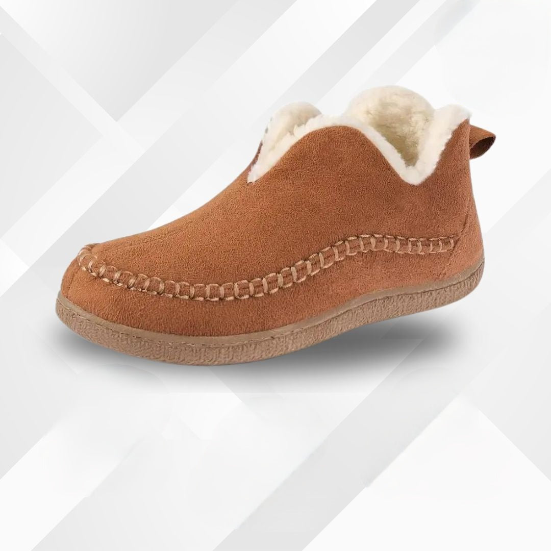 Barefoot slippers with fleece lining – Amalia