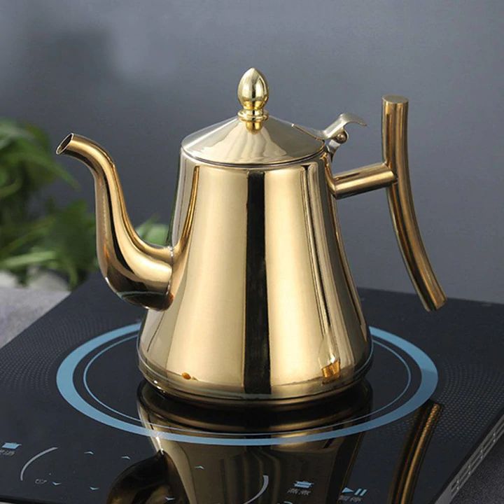 Hervidor de agua de inducción de acero inoxidable con filtro - AquaSteel
