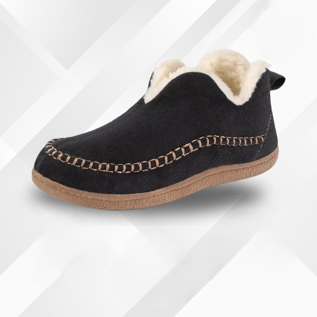 Barefoot slippers with fleece lining – Amalia