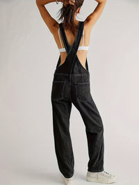 Stylish women's denim jumpsuit for every day - CityEase