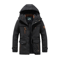 Herren Outdoorjacke gefüttert | Wasserdicht & winddicht – Kaspar