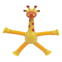 Flexible giraffe toy with suction cup - StretchyGiraffe