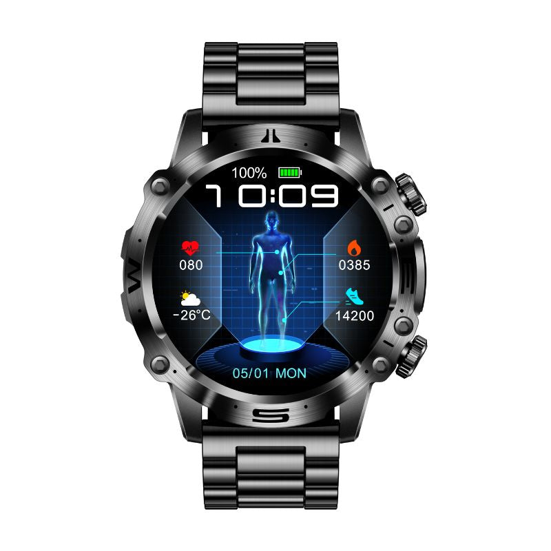 Advanced Health and Sports Smartwatch – VitalTrack